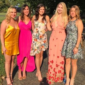 Amanda Uprichard Floral Silk Dress